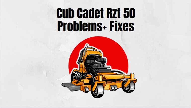 13 Cub Cadet Rzt 50 Problems and Simple Fixes