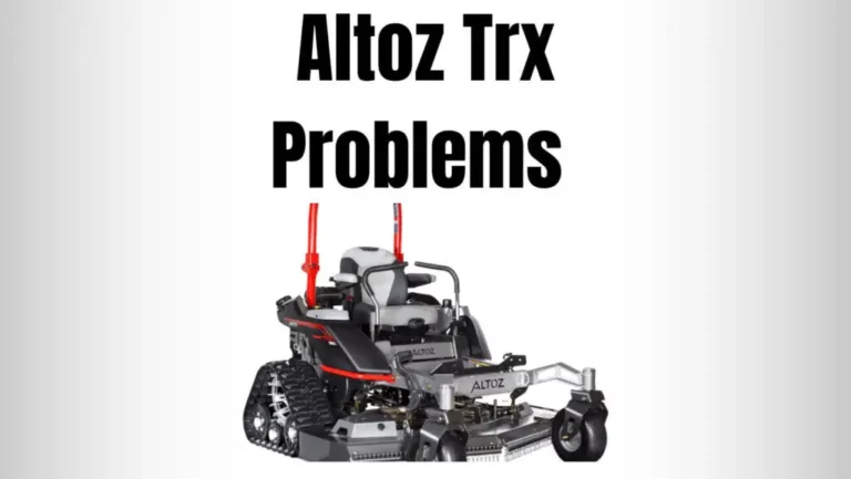 “11” Altoz Trx Problems (With Solutions)