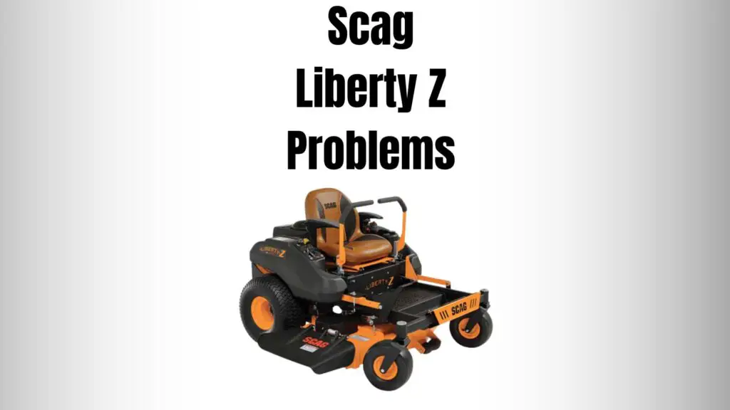 Scag Liberty Z Problems