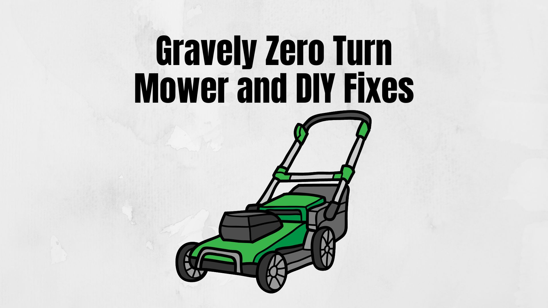 Gravely Zero Turn Mower Problems