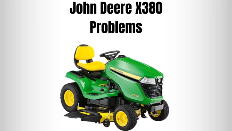 3 Common John Deere X380 Problems (With Fixes)