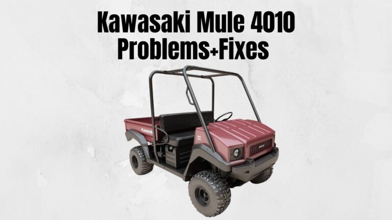 9 Kawasaki Mule 4010 Problems and DIY Fixes