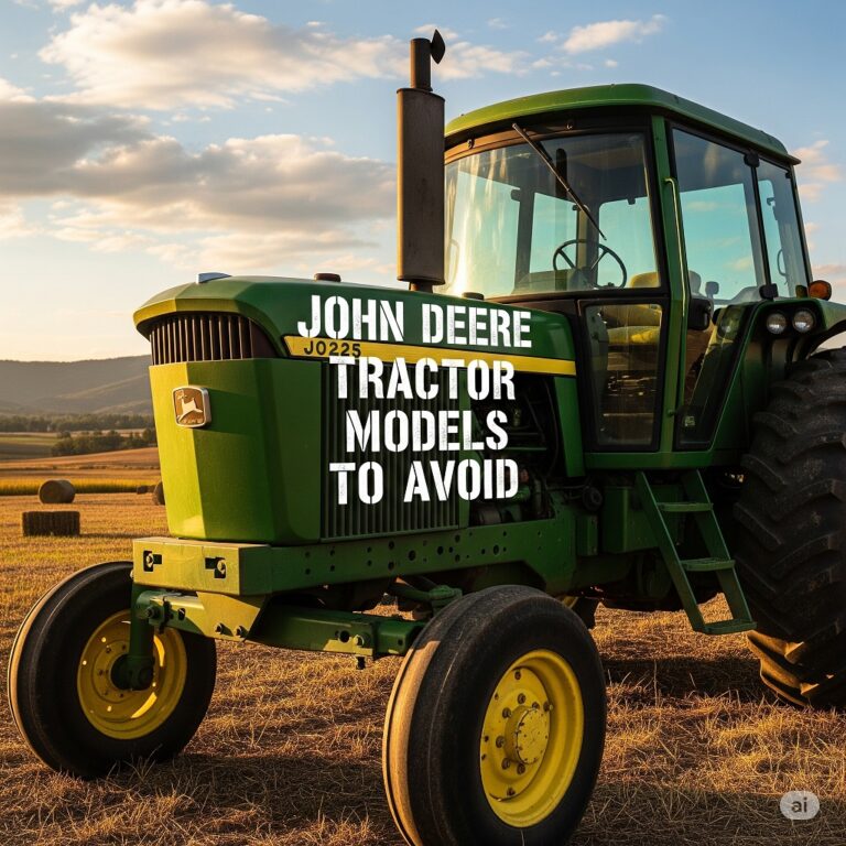 John Deere Tractor Models To Avoid