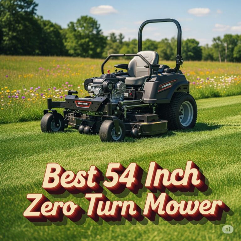 54-Inch Zero-Turn Lawn Mowers
