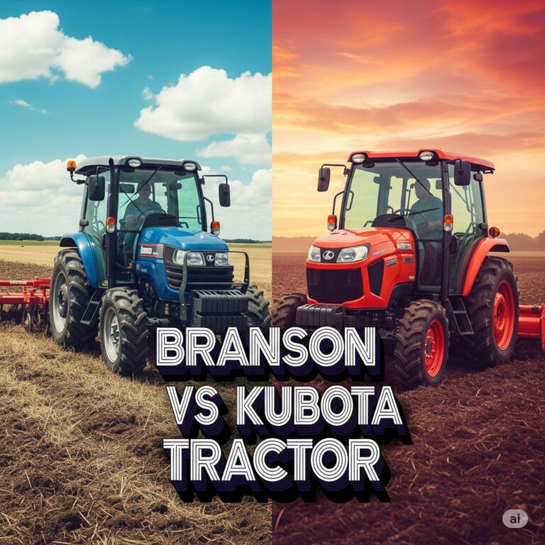 Branson Tractor Vs Kubota Tractor
