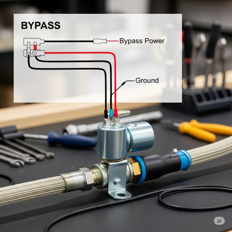 Bypassing a Fuel Shut Off Solenoid