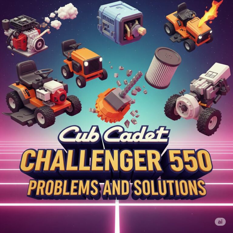 Cub Cadet Challenger 550 Problems and Solutions