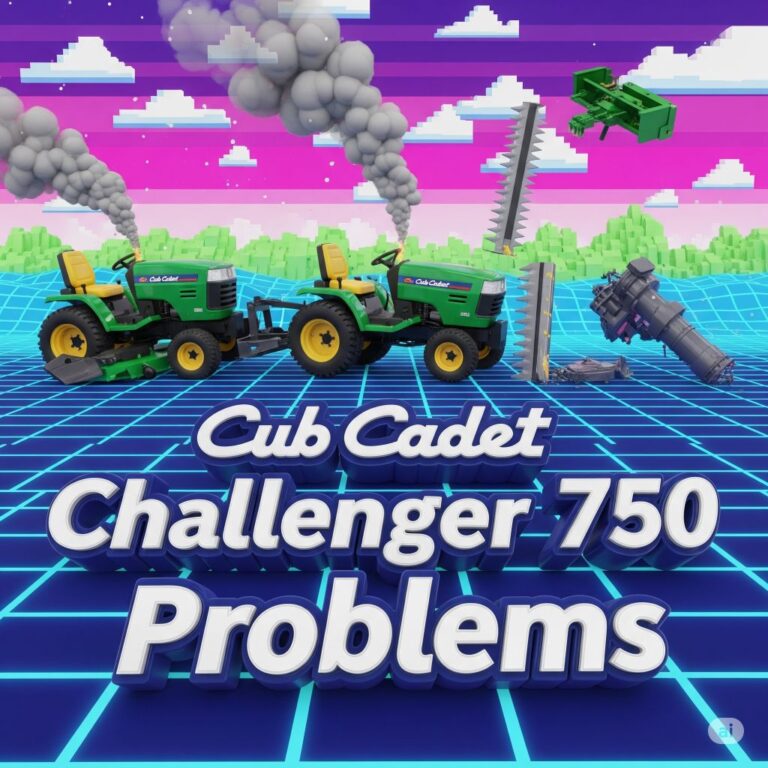 Cub Cadet Challenger 750 Problems and Solutions