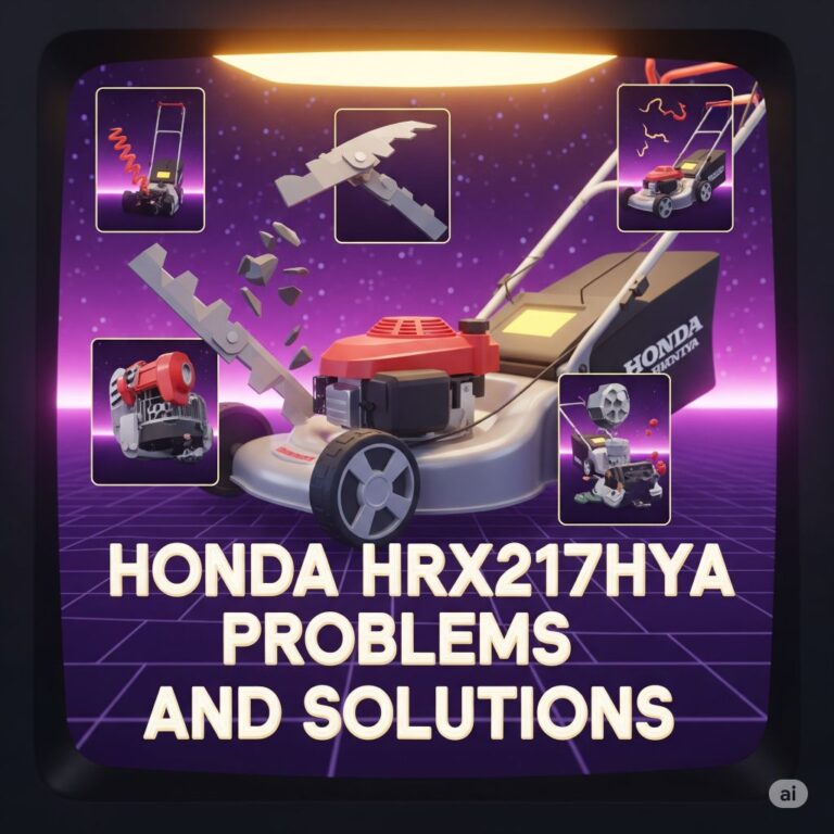 Honda HRX217HYA Problems