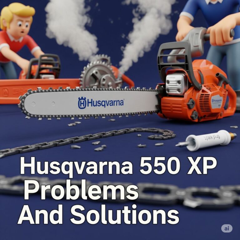 Husqvarna 550 XP Chainsaw Problems