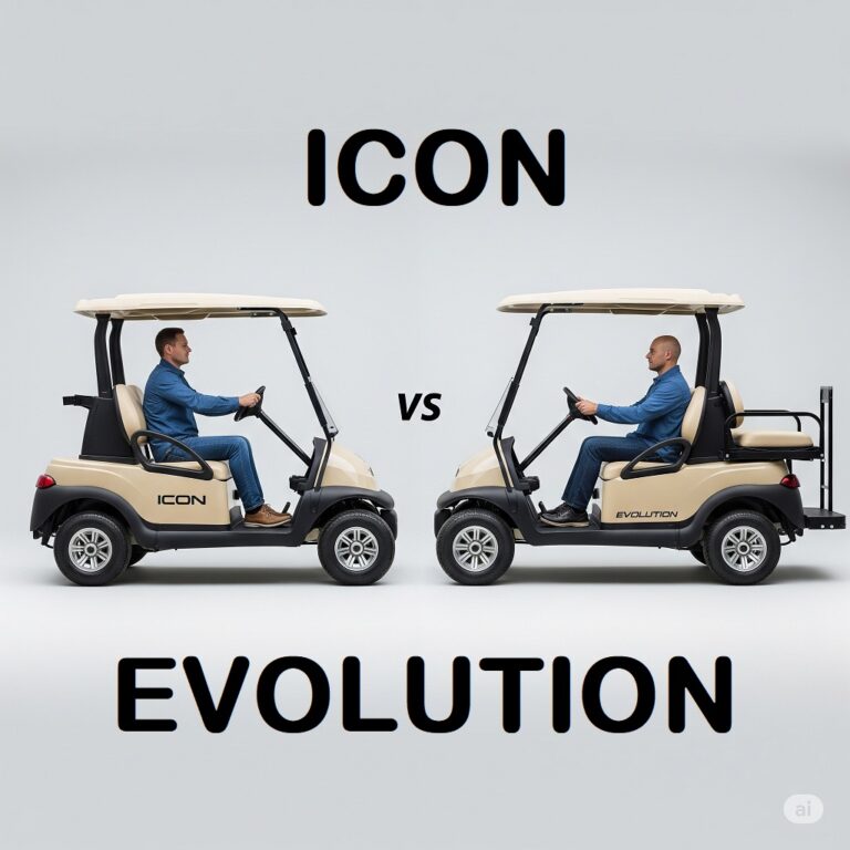 icon vs evolution golf carts