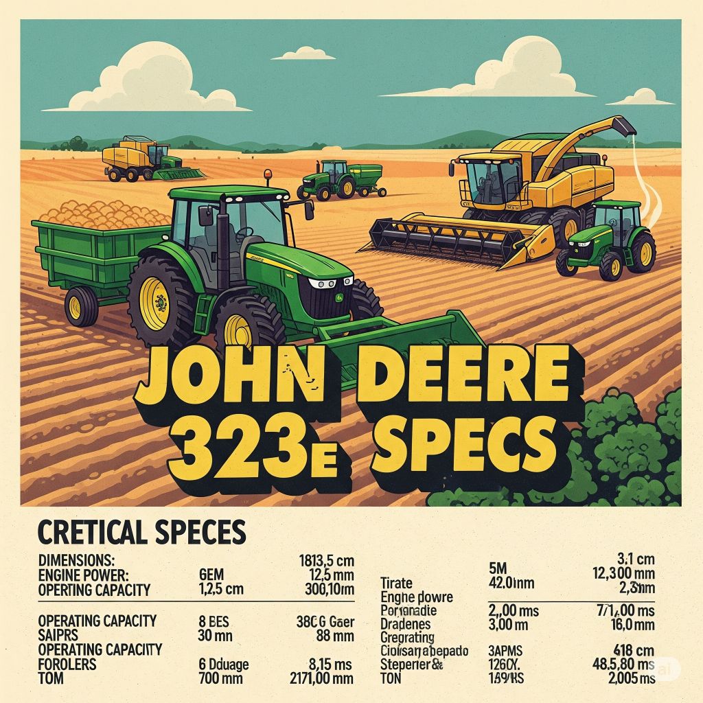 John Deere 323E Specs