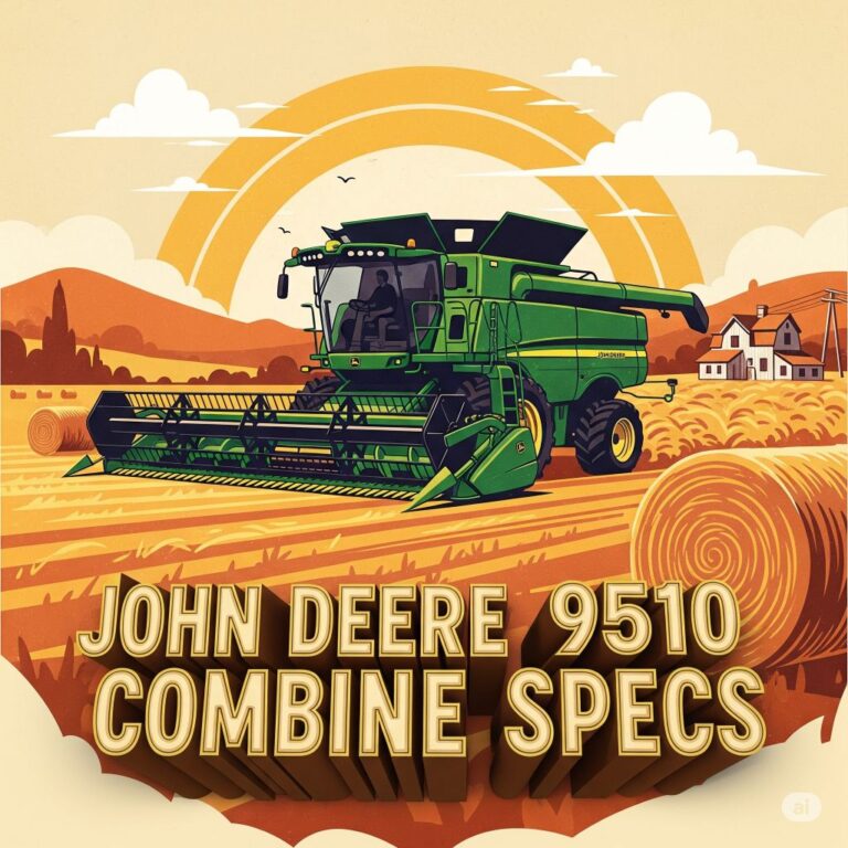 John Deere 9510 Combine Specs