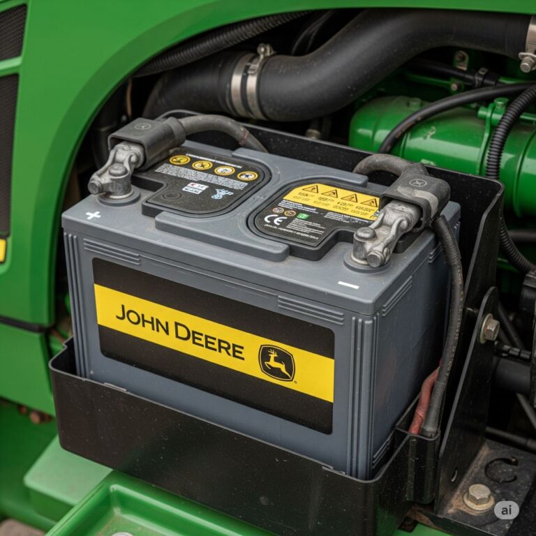 John Deere Battery Size