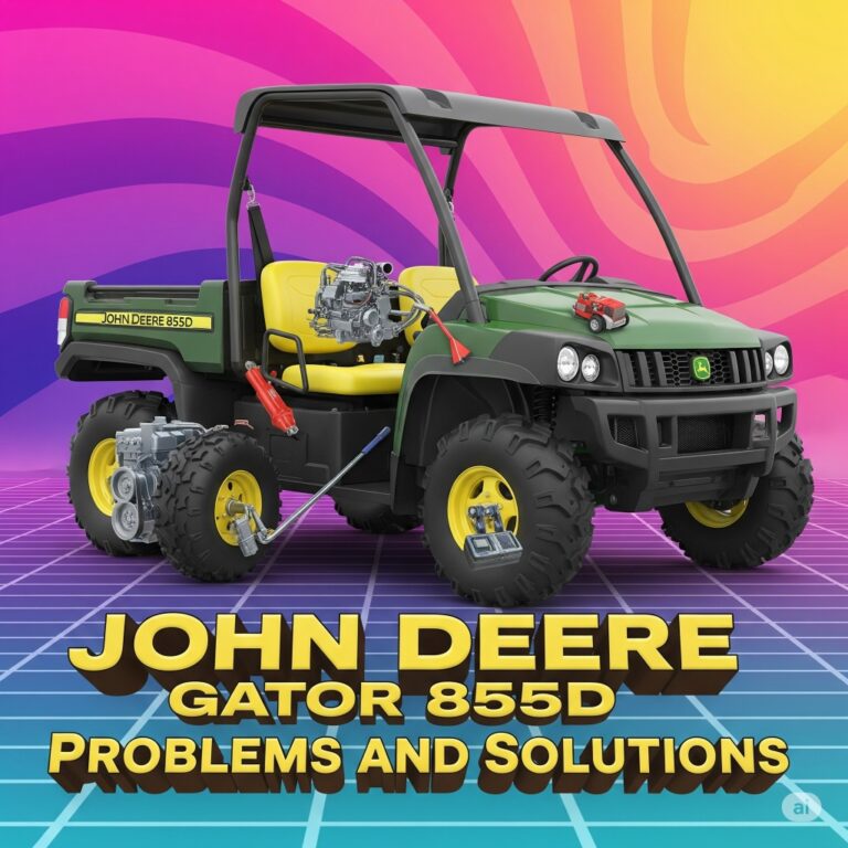 John Deere Gator 855D Problems and Solutions