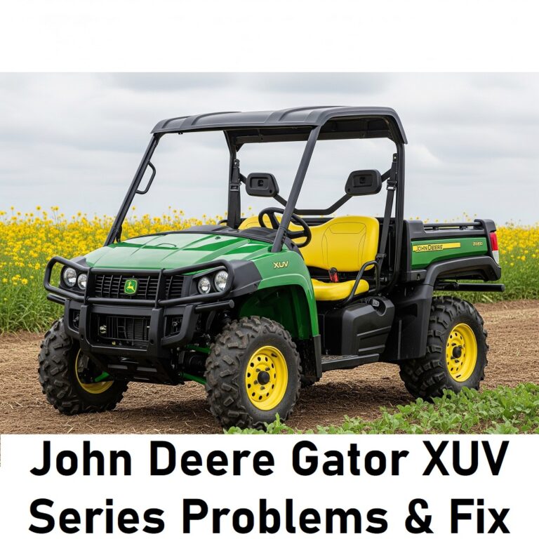 John Deere Gator XUV Series Problems and Fixes
