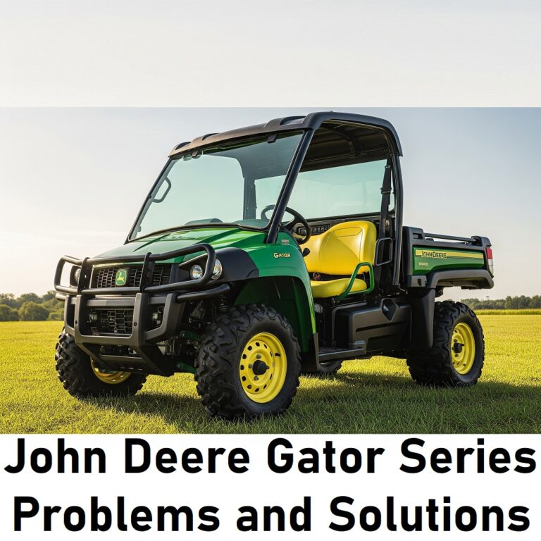 John Deere Gator Models Problems and Fixes, Specs