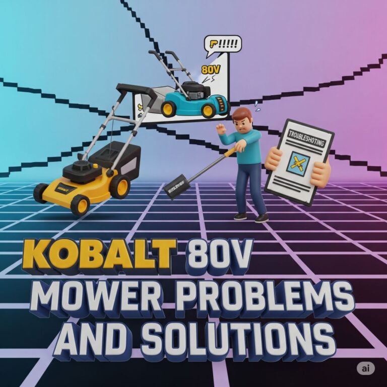 Kobalt 80V Mower Problems