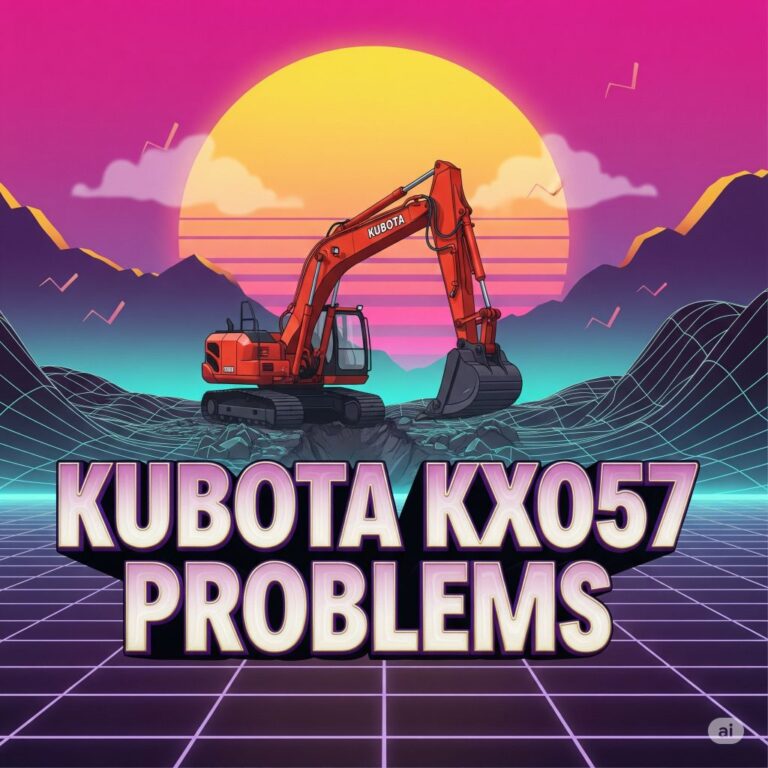 Kubota KX057: Problems, Solutions, Specs and Reviews