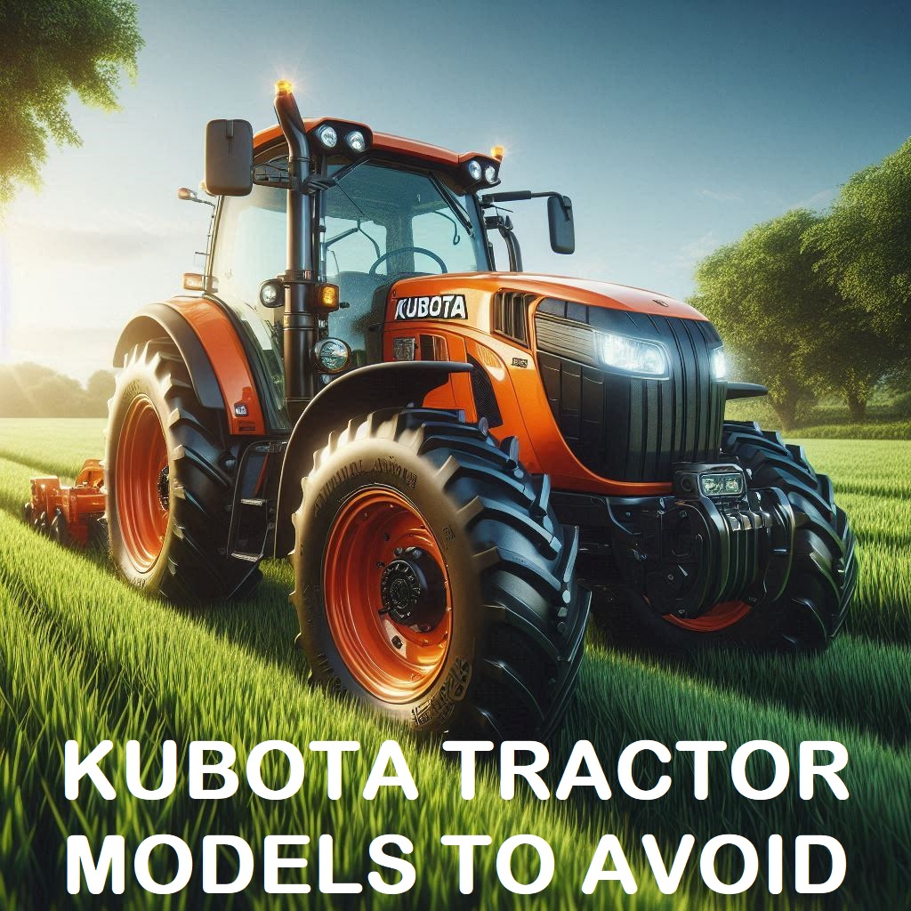 kubota models to avoid