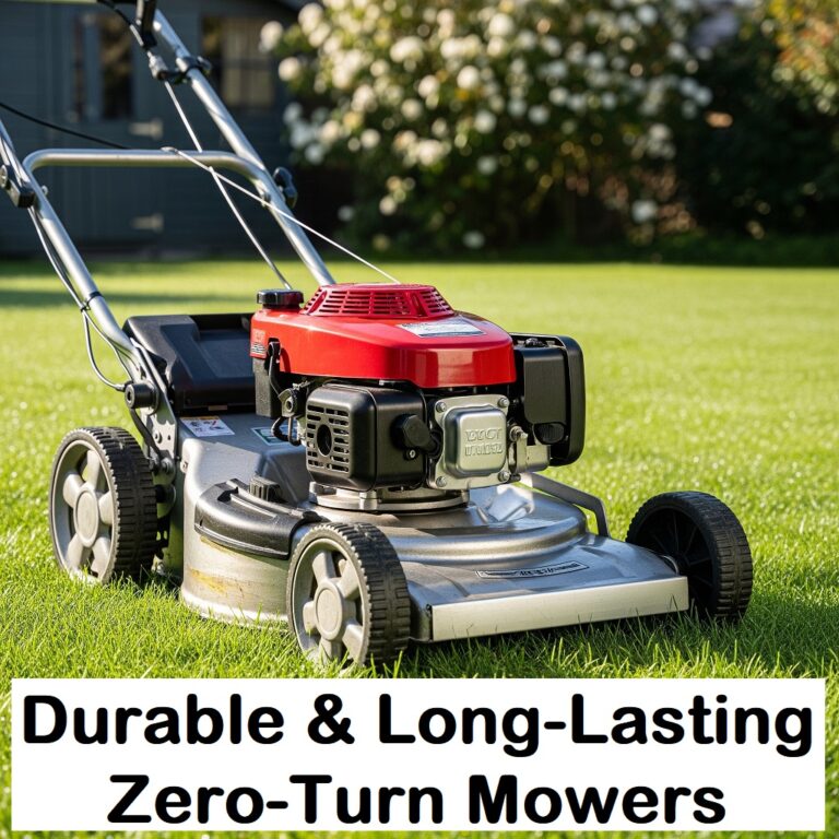 long lasting zero turn mowers