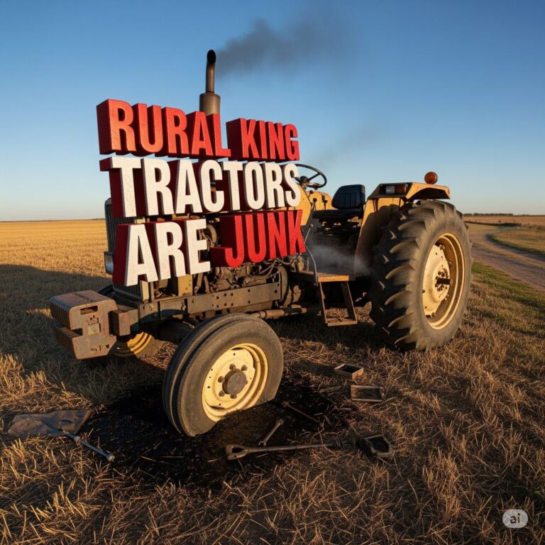 Rural King Tractors Are Junk