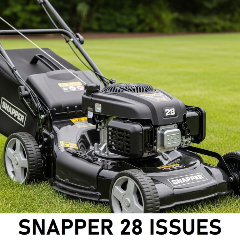 Snapper 28 Lawn Mower: Specs, Problems and Solutions, Error Codes