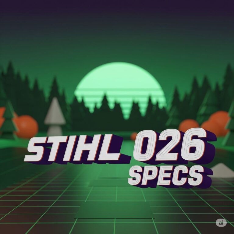 Stihl 026 Specs, Problems and Solutions