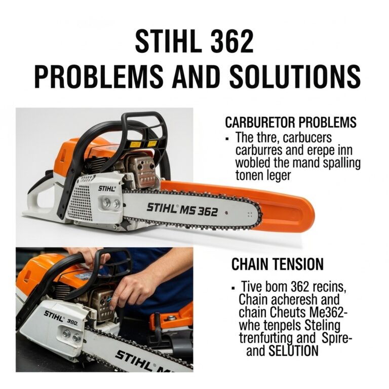 Stihl 362 Problems And Solutions
