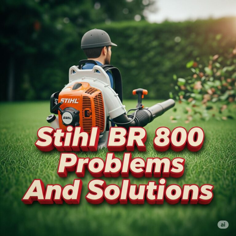 Stihl BR 800 Problems