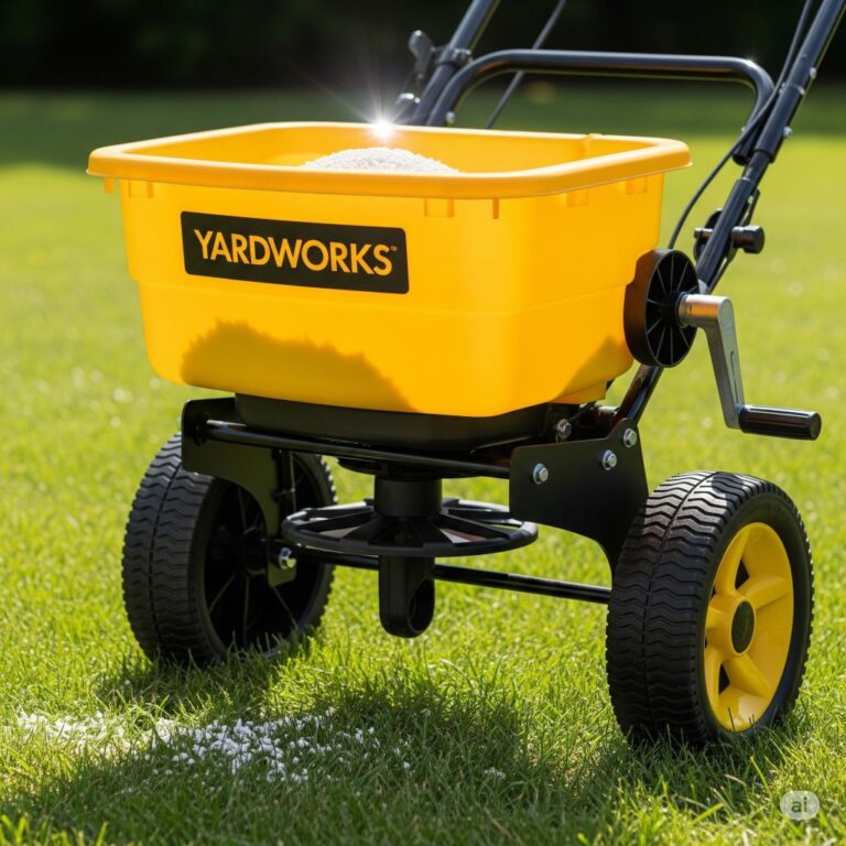 Yardworks Spreader Settings