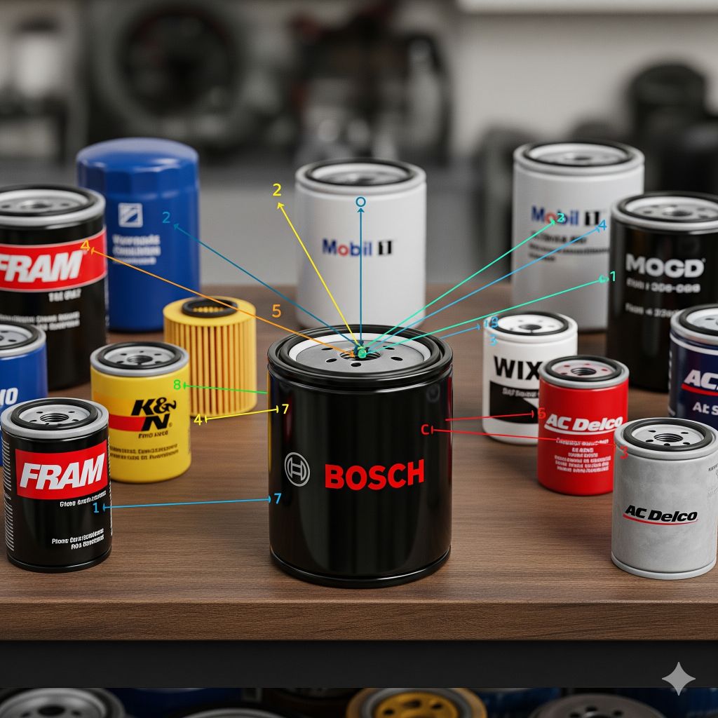 Bosch Oil Filter Cross Reference
