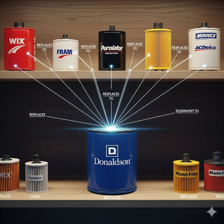 Donaldson Oil Filter Cross Reference