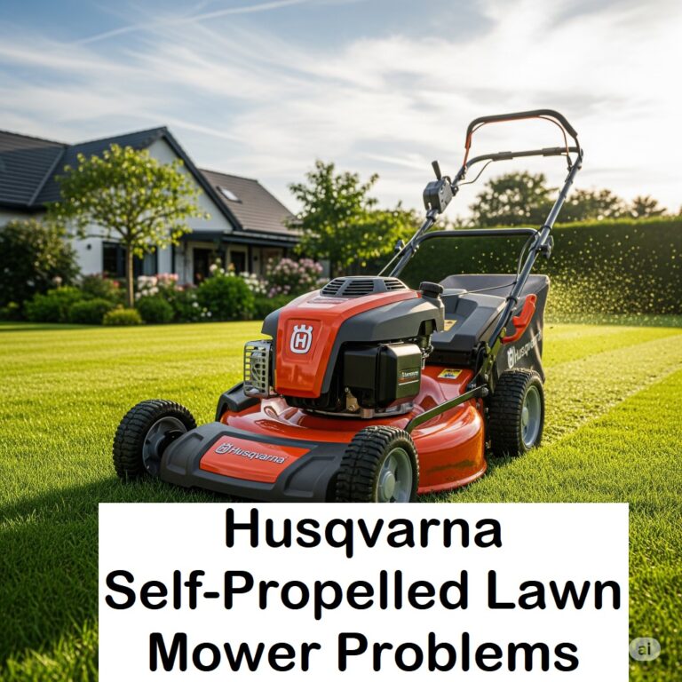 Husqvarna Self-Propelled Lawn Mower Problems and Solutions