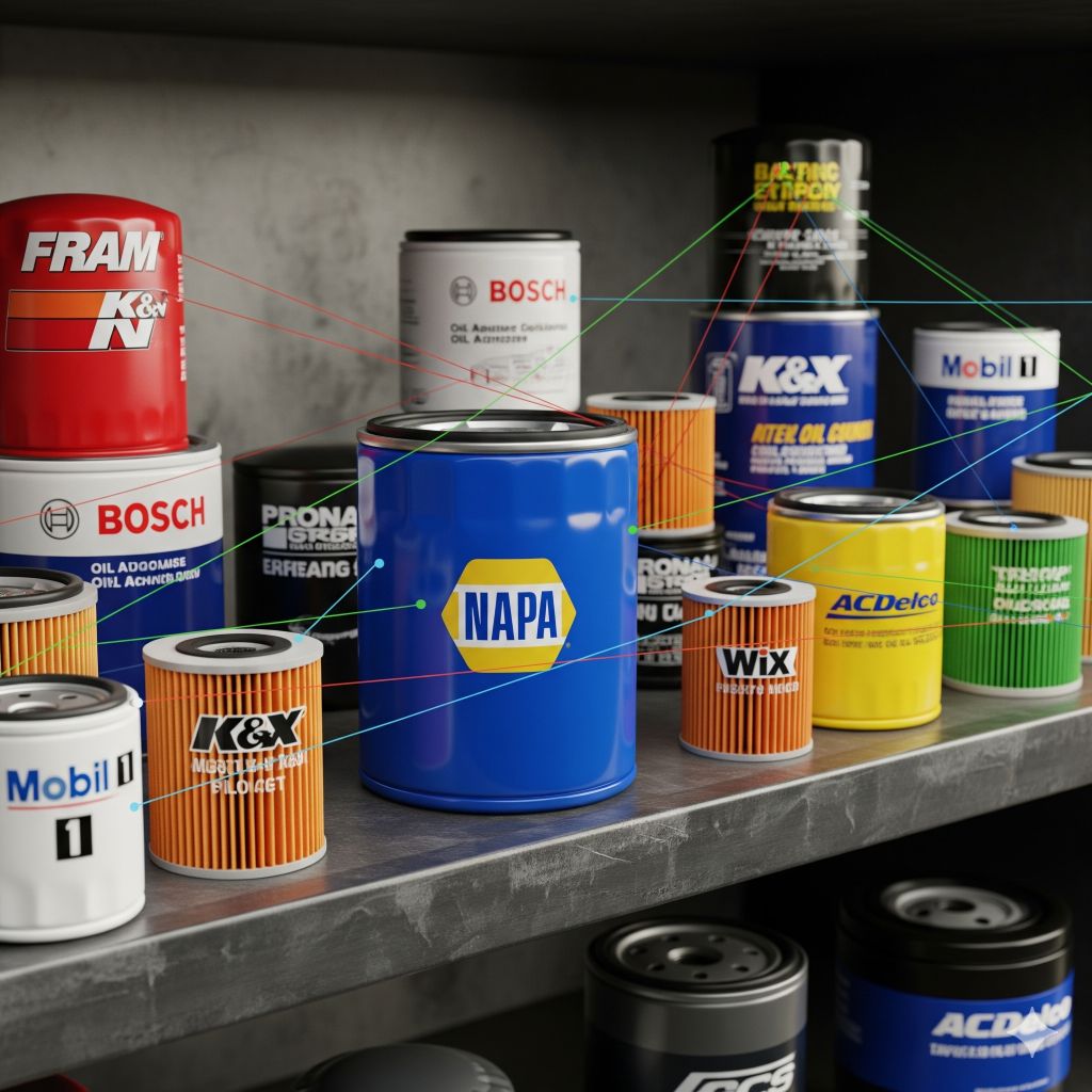 NAPA Oil Filter Cross Reference