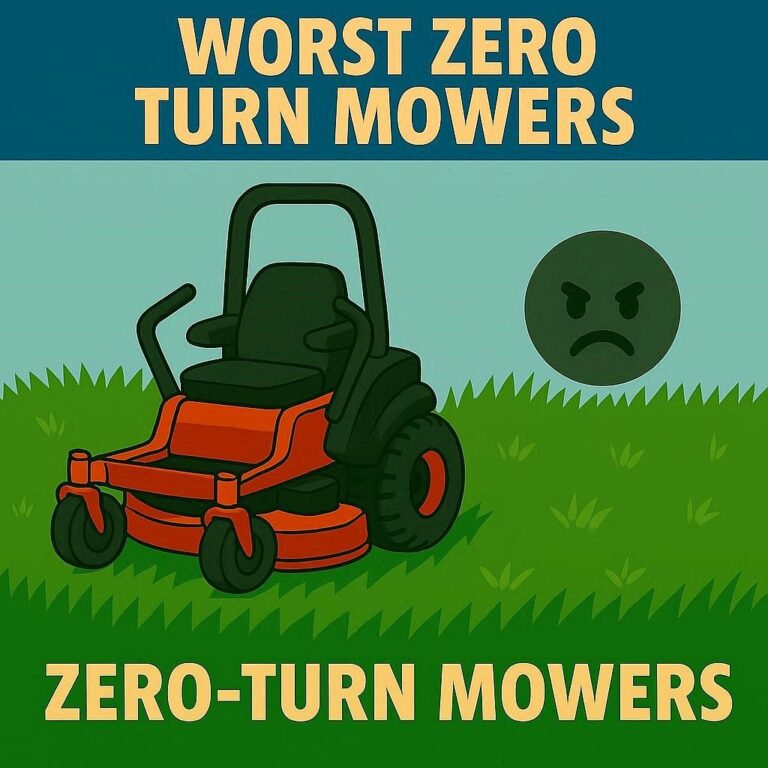 Worst Zero-Turn Mowers