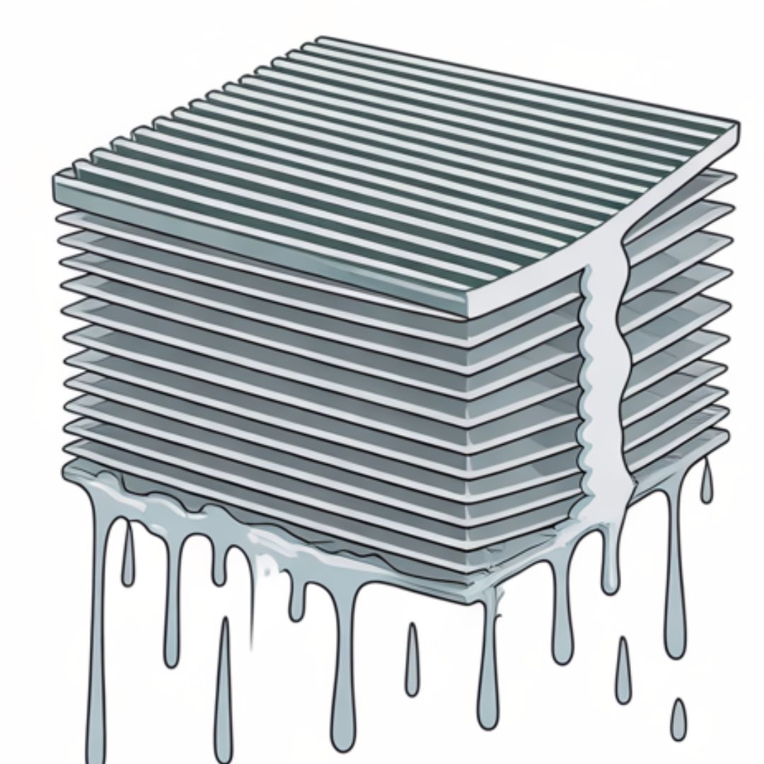 Replacing paper mower air filter