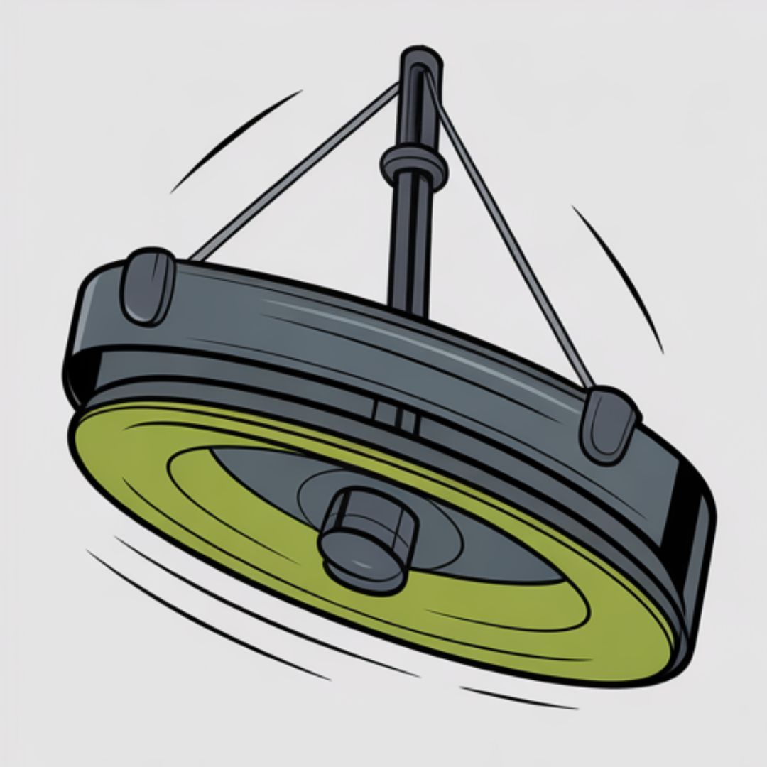 Balance mower blade after sharpening