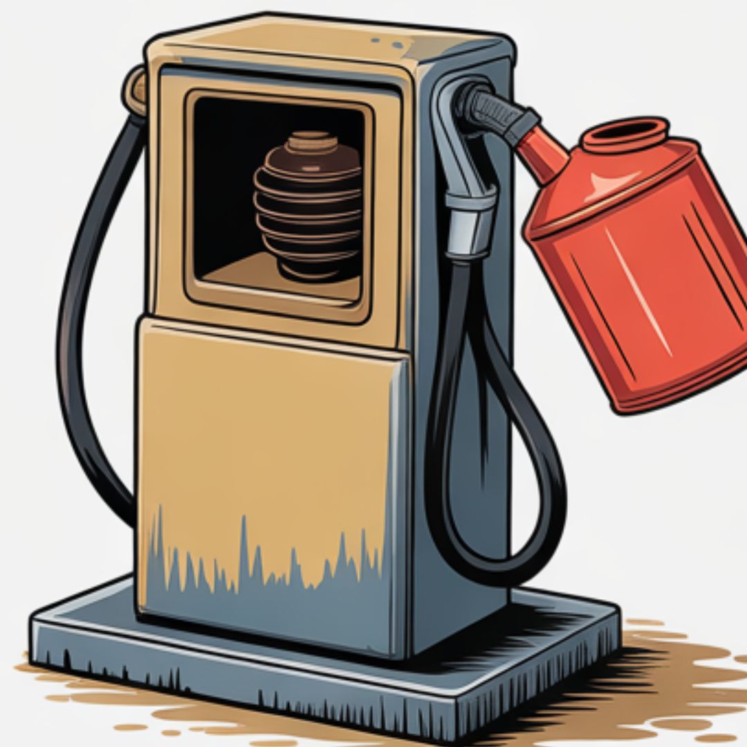 Buying gas from old stations