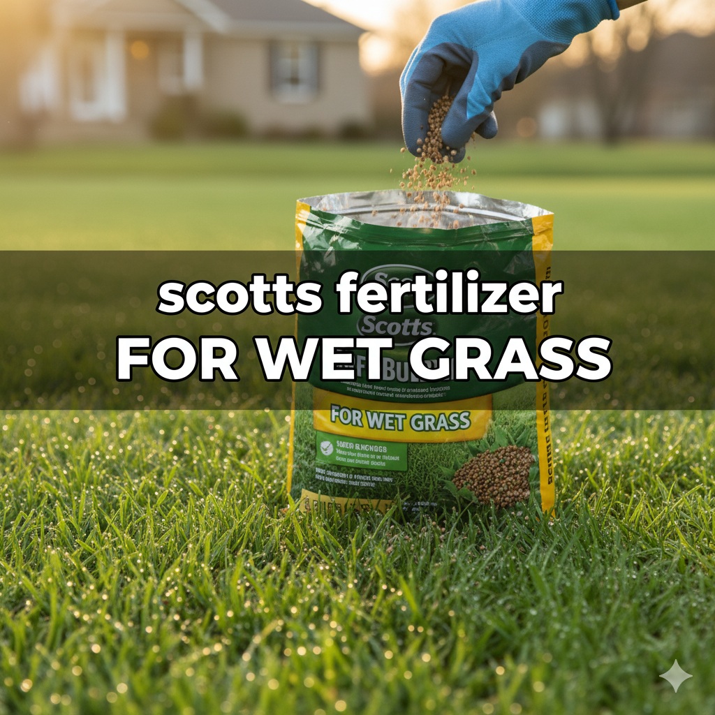 Can You Apply Scotts Fertilizer On Wet Grass