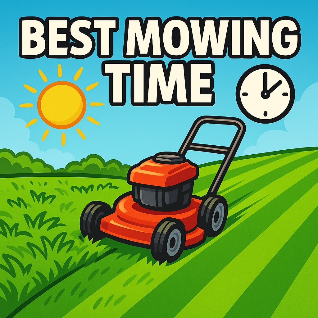 Best Times to Mow for Maximum Efficiency and Cleaner Cuts