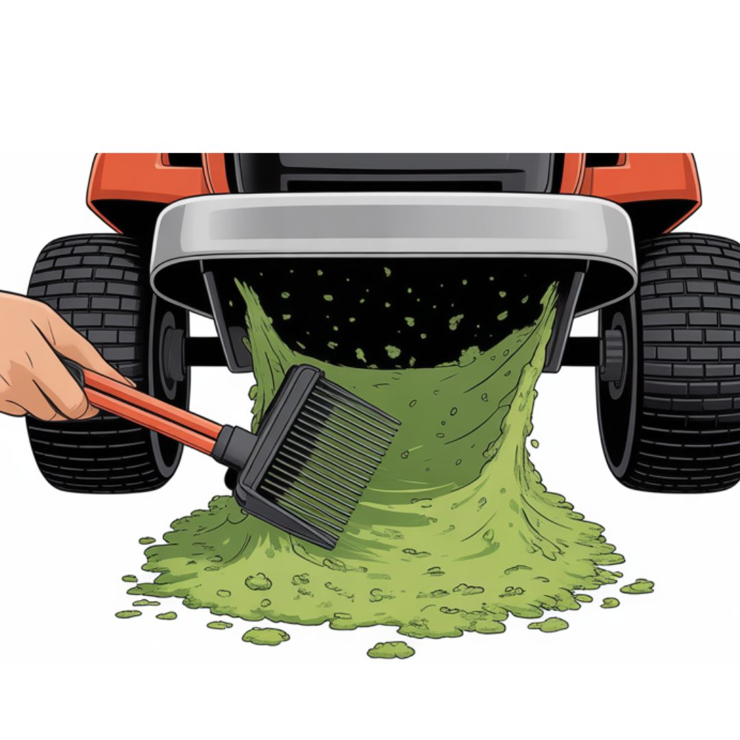 Clear discharge port