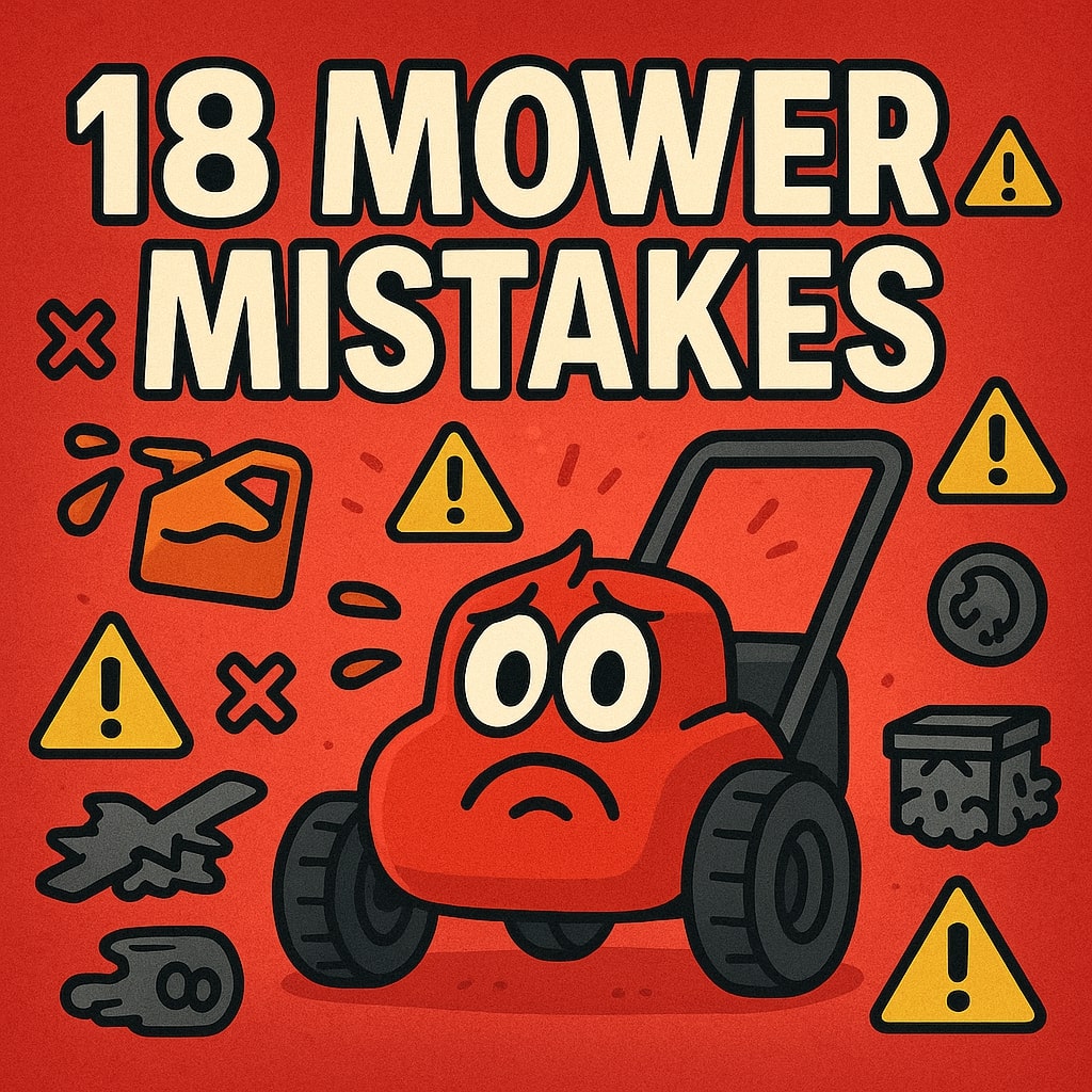 Common Lawn Mower Mistakes