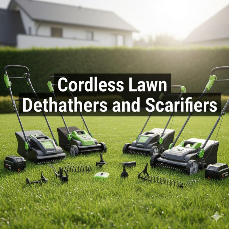 Cordless Lawn Dethatchers vs. Scarifiers