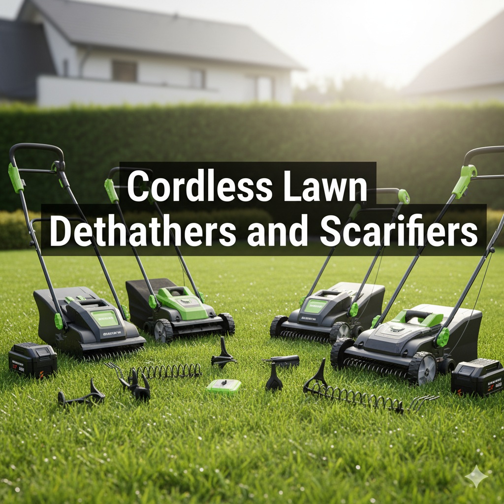 Cordless Lawn Dethatchers vs. Scarifiers