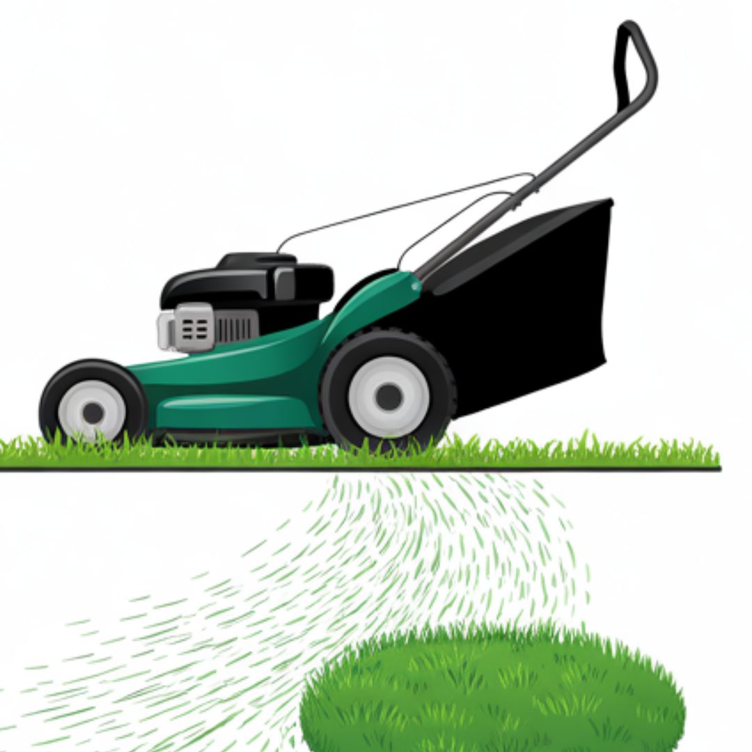 Mulching grass instead of bagging clippings