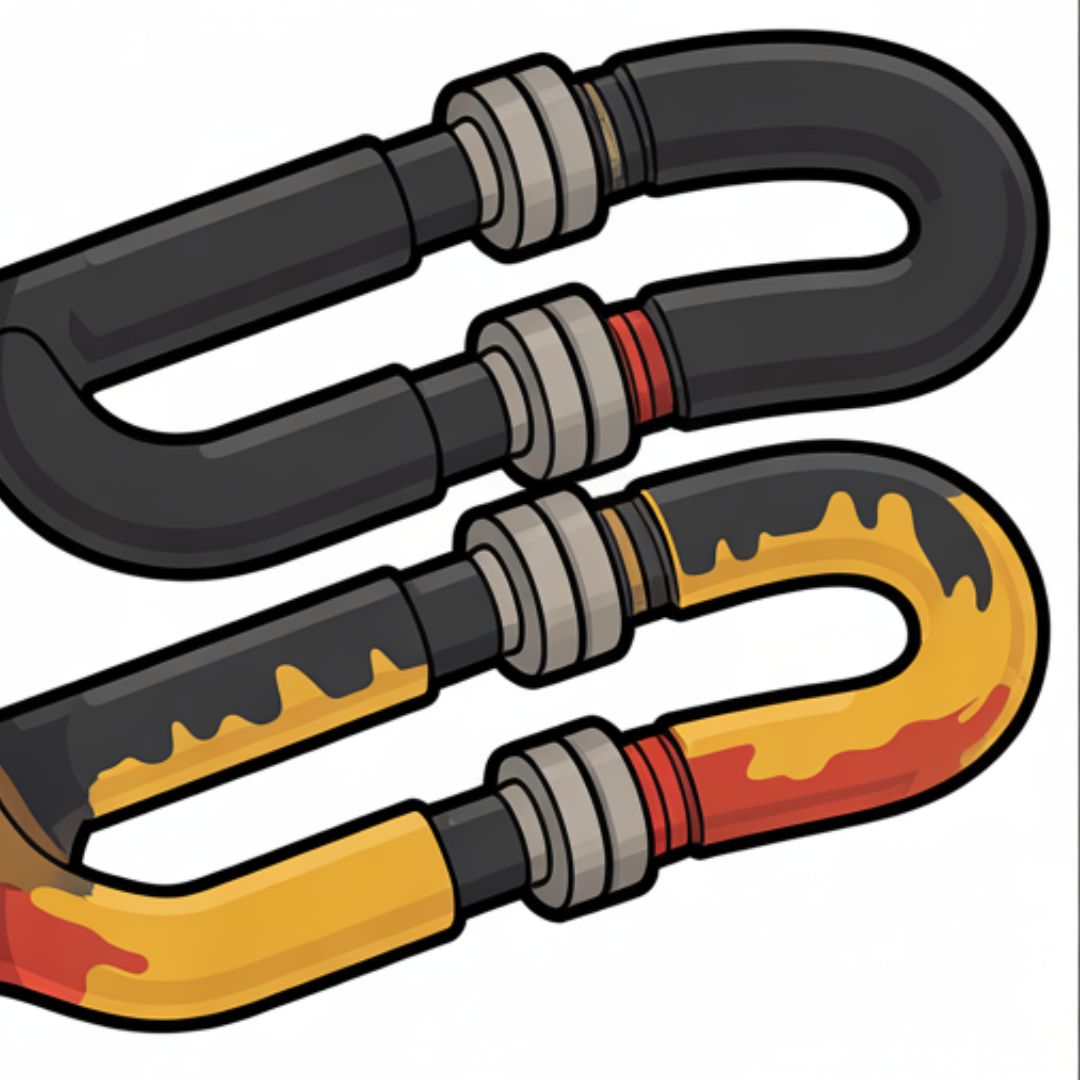 Inspect mower fuel lines