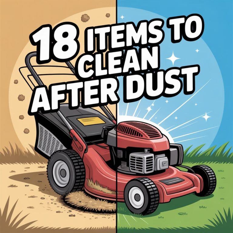 How to Clean a Lawn Mower After Dusty Jobs