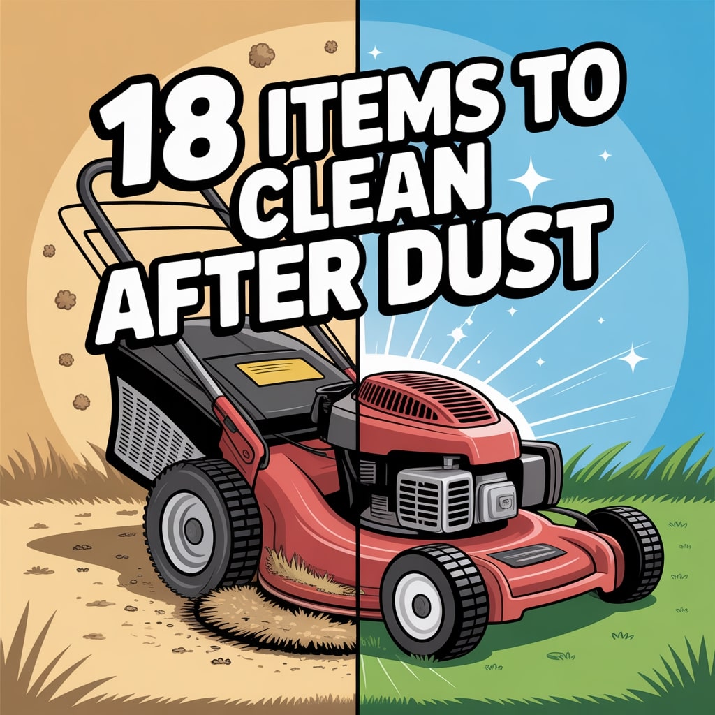 How to Clean a Lawn Mower After Dusty Jobs