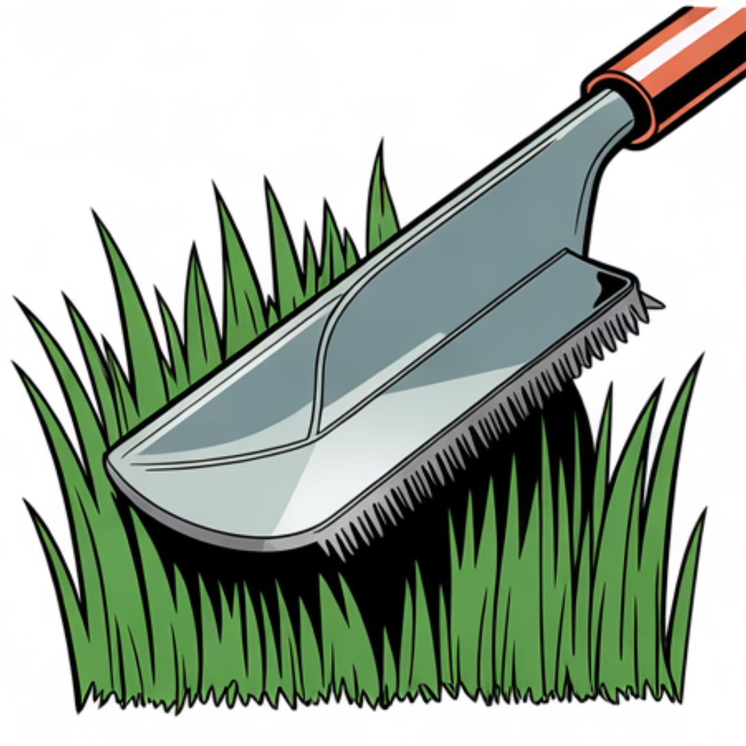 Sharp versus dull mower blade